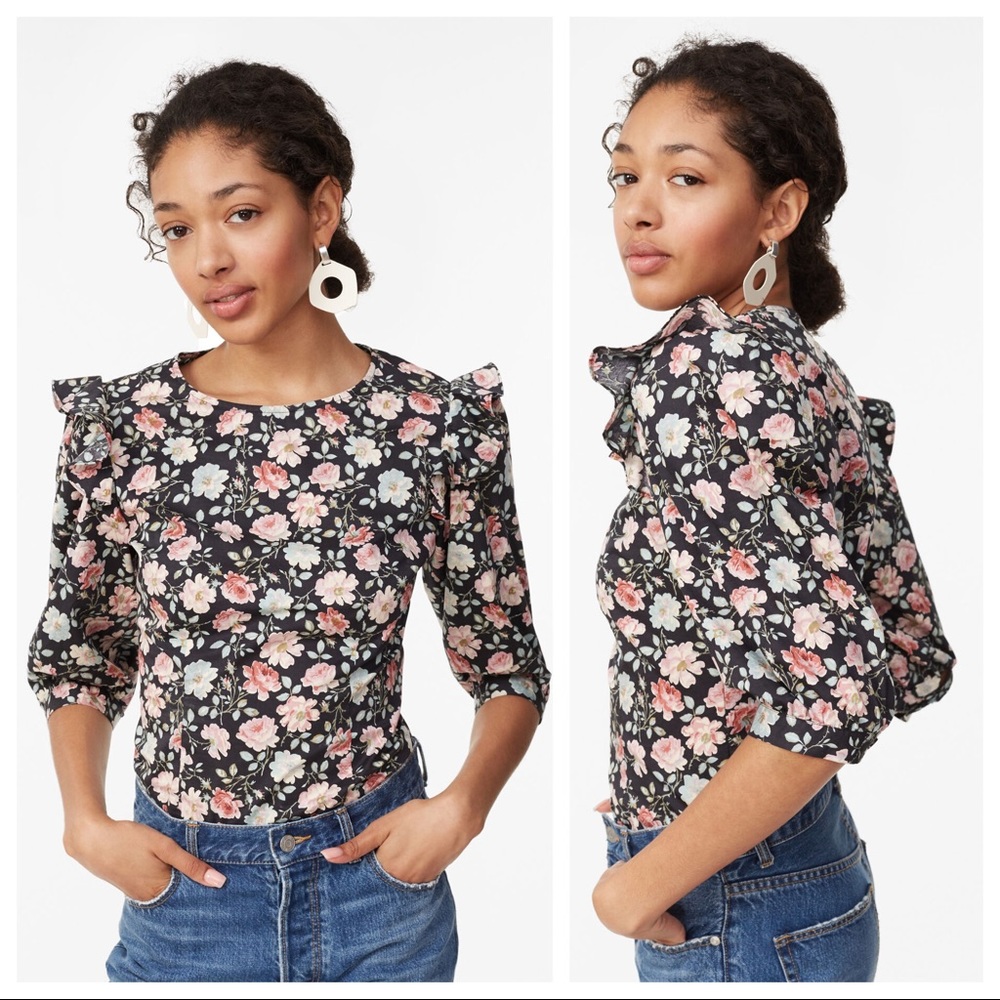 NWOT Rebecca Taylor La Vie Ariane Rose Top